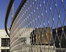 expanded metal fence