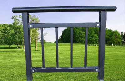 steel balcony fence