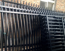 steel fence panel