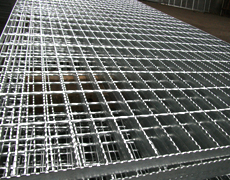 serrated steel grating
